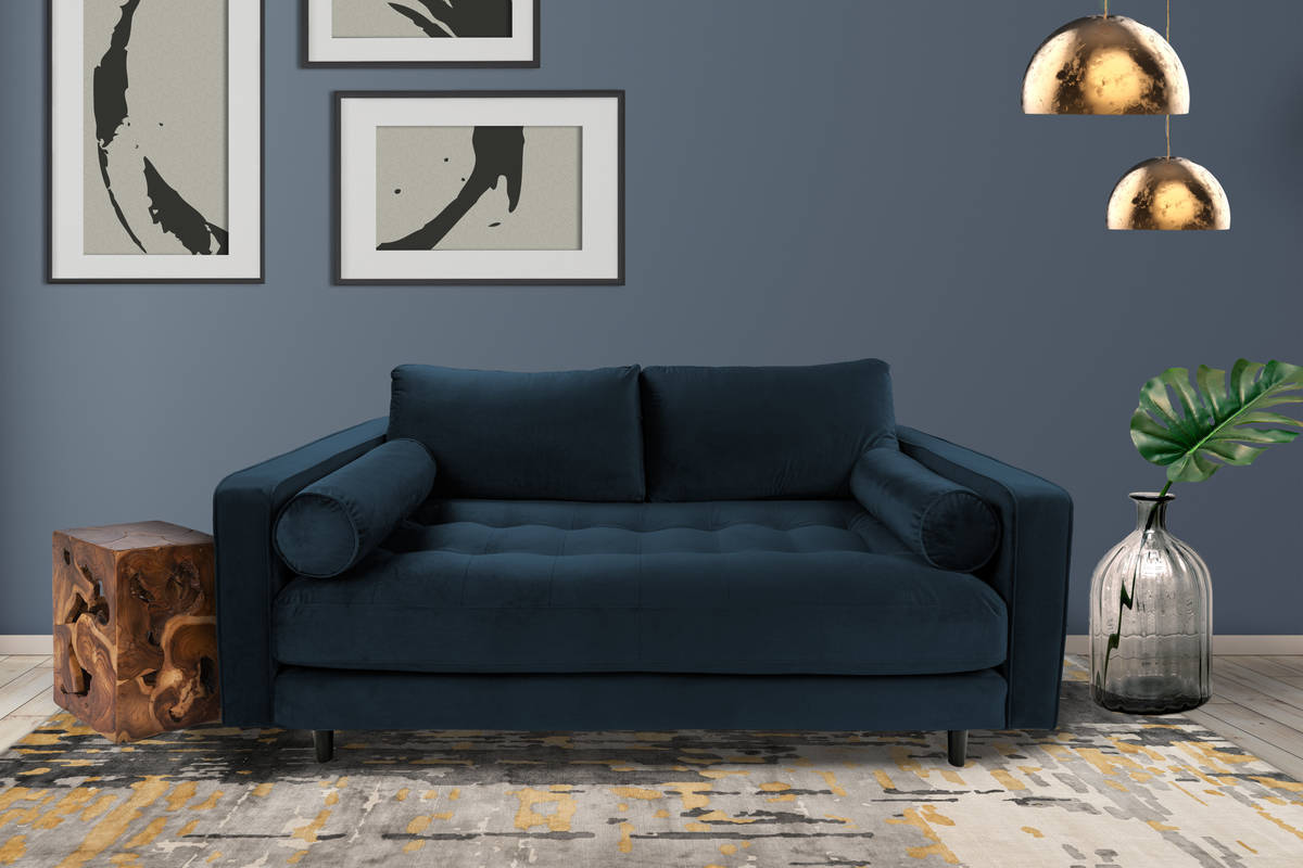 Sofa Manima 237 Blau