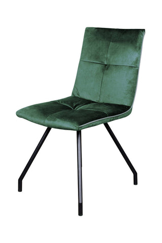 2er-Set Retro-Stühle Stuhl Ebba 137 2er-Set Grün Draufsicht