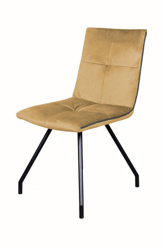2er-Set Retro-Stühle Stuhl Ebba 137 2er-Set Sand Draufsicht