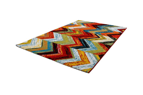 Baumwollteppich Rythm 276 Multi Freigestellt