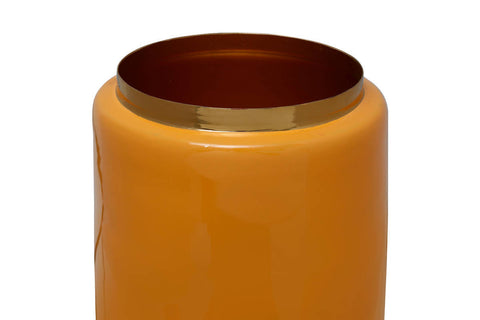 Deko-Vase Vase Rokoko 467 Gelb / Gold Makro