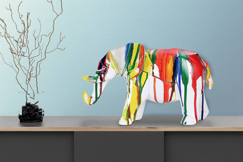 Dekofigur Elefant Skulptur Elephio 147 Multi Ambiente