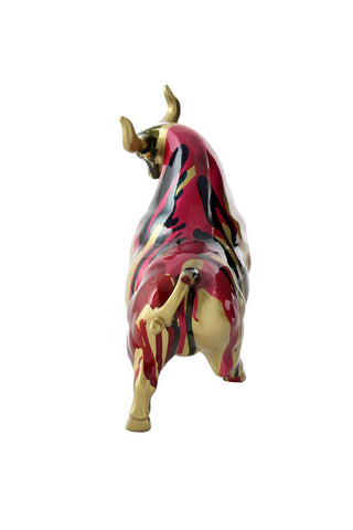 Dekofigur Stier Skulptur Toro 237 Multi Draufsicht
