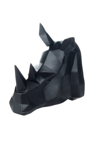 Wanddeko Neushoorn 137 Schwarz