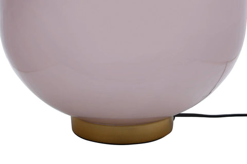 Design-Hängeleuchte Tischlampe Rokoko 137 Altrosa / Gold Makro