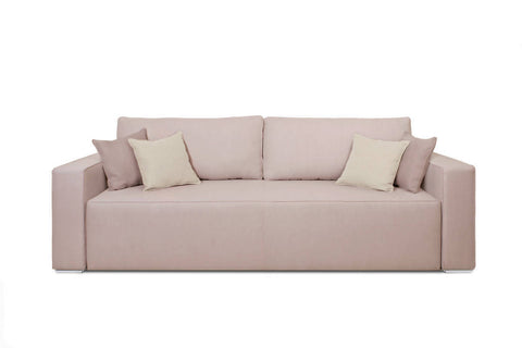 Design-Sofa Sofa Daira 137 Rosa Draufsicht