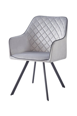 Design-Stuhl Stuhl Ambra 137 Grau Draufsicht