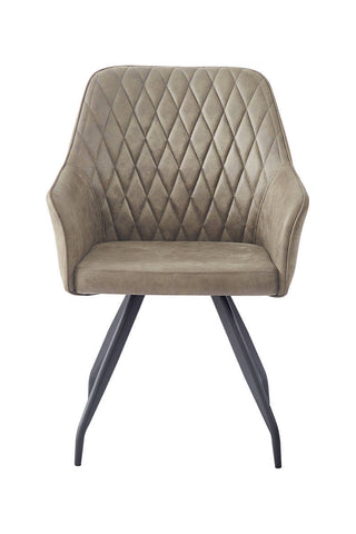 Design-Stuhl Stuhl Ambra 237 Grün Draufsicht