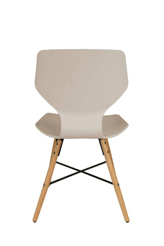 Design-Stuhl Stuhl Bendax 137 4er-Set Beige Draufsicht