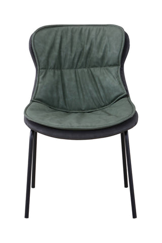 Design-Stuhl Stuhl Brody 237 Grün / Dunkelgrau Draufsicht