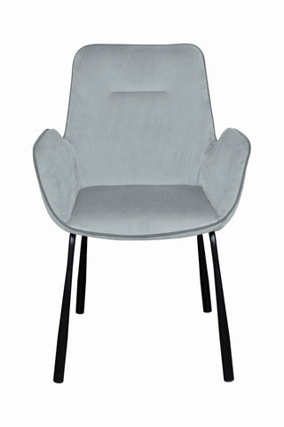 Design-Stuhl Stuhl Eddy 137 Grau Draufsicht