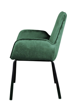 Design-Stuhl Stuhl Eddy 137 Grün Draufsicht