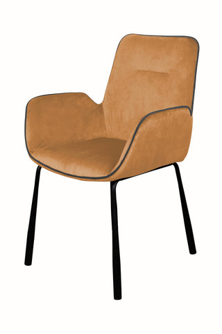 Design-Stuhl Stuhl Eddy 137 Sand Draufsicht