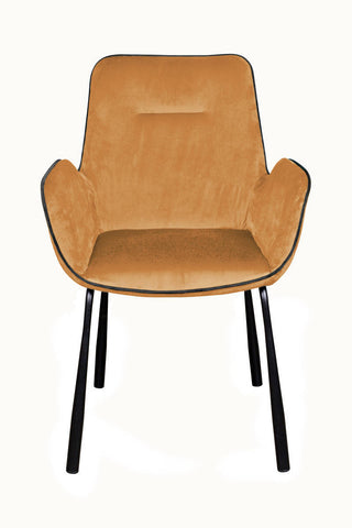 Design-Stuhl Stuhl Eddy 137 Sand Draufsicht