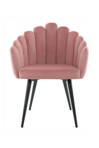 Design - Stuhl Stuhl Joane 537 Altrosa Draufsicht