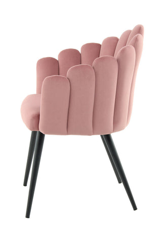 Design - Stuhl Stuhl Joane 537 Altrosa Draufsicht