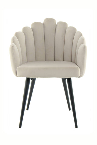 Design - Stuhl Stuhl Joane 537 Beige Draufsicht