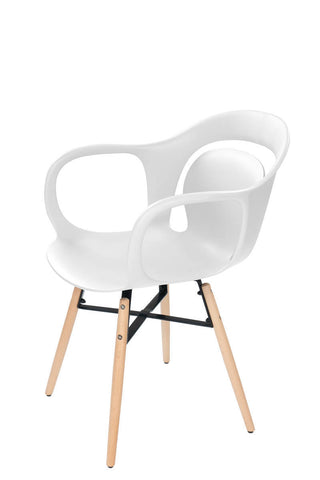 Stuhl René 137 4er-Set Weiß