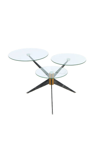 Design-Tisch Beistelltisch Tliet 137 Grau Draufsicht