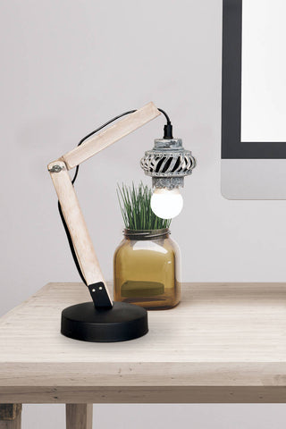 Design-Tischlampe Tischlampe Jingling V Grau Ambiente
