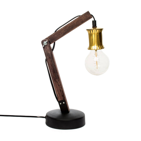 Design-Tischlampe Tischlampe Jingling VII Messing Draufsicht