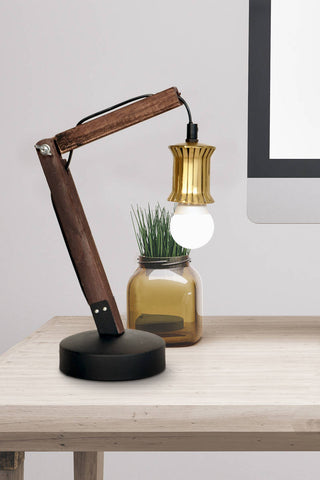 Design-Tischlampe Tischlampe Jingling VII Messing Ambiente