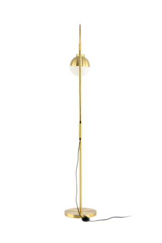 Design-Tischleuchte Stehlampe Namou 137 Weiß / Gold Draufsicht
