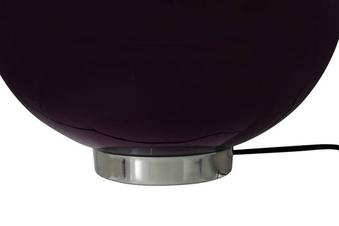 Design-Tischleuchte Tischlampe Rokoko 137 Beere / Silber Makro