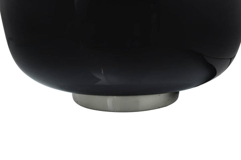 Design-Tischleuchte Tischlampe Rokoko 237 Schwarz / Silber Makro