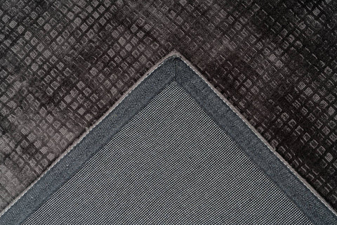 Designer-Teppich Brinie 137 Grau Makro