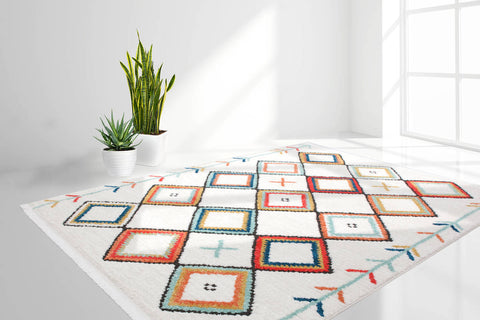 Fransenteppich Dolly 237 Multi Ambiente