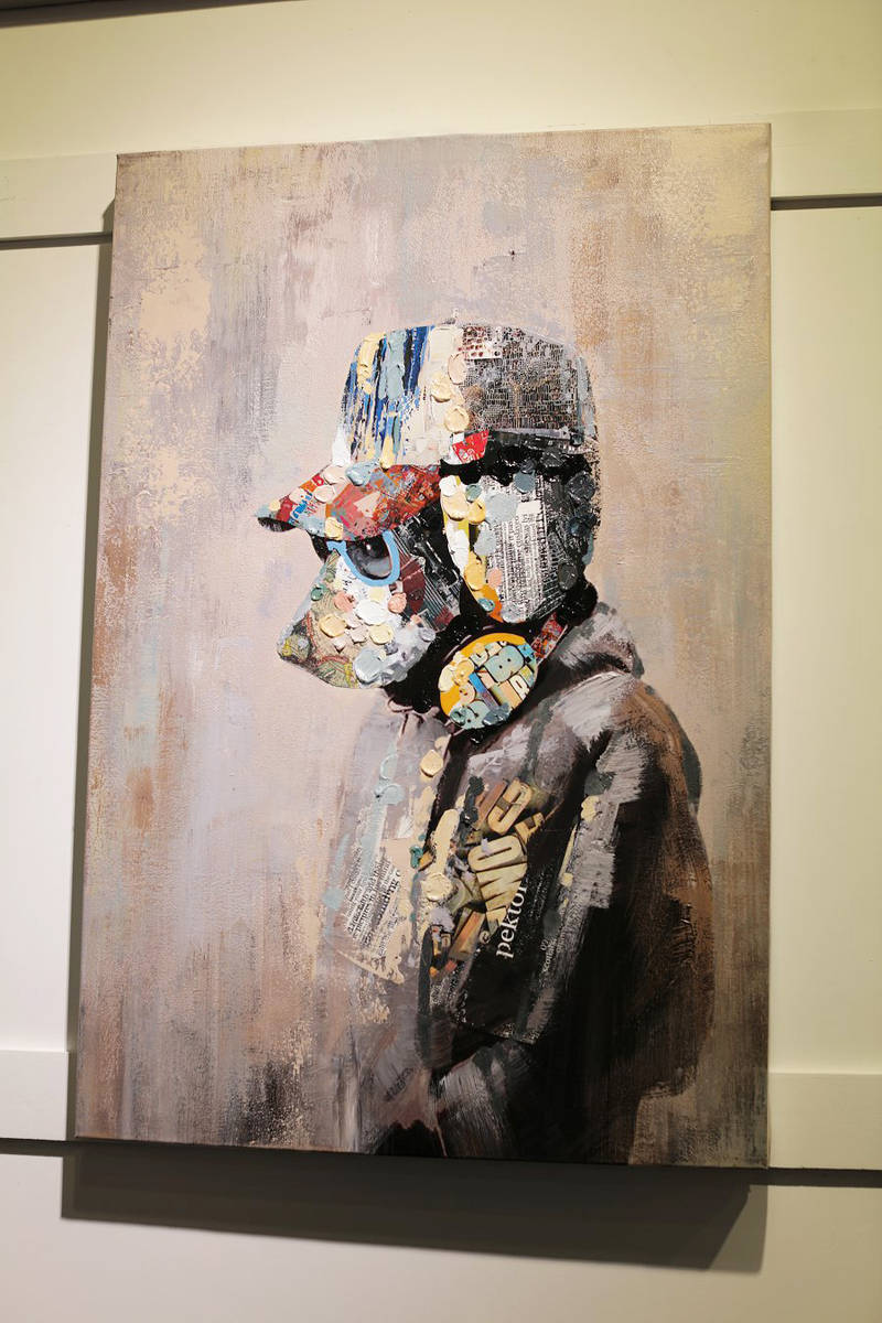 Öl-Wandbild HipDog 60cm x 90cm