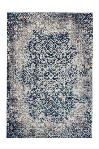Jacquard-Teppich Kasai 167 Grau / Multi Draufsicht