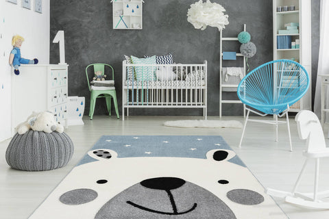 Kinderteppich Lucky Child 360 Blau Ambiente