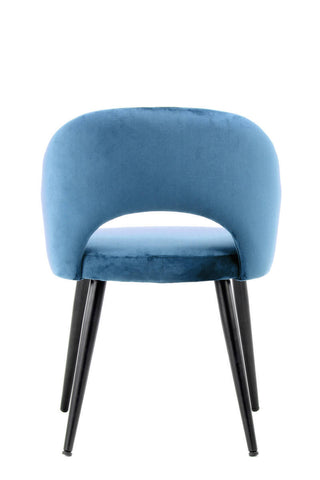 Komfort-Stühle, 2er-Set Stuhl Joona 137 2er-Set Blau Draufsicht