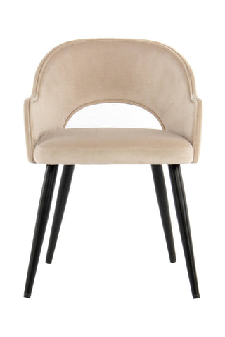 Komfort-Stühle, 2er-Set Stuhl Joona 137 2er-Set Champagner Draufsicht