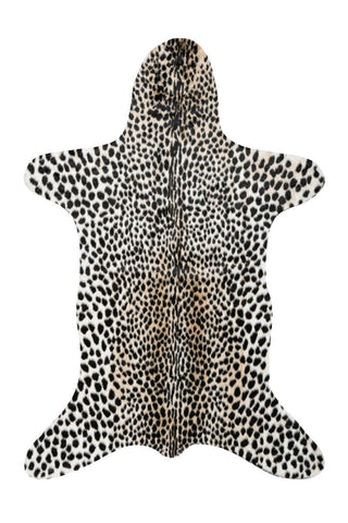 Kunstfell-Teppich Lasso 241 Cheetah Draufsicht