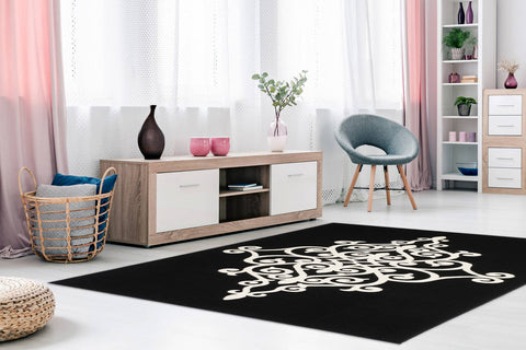 Kurzflorteppich Advantage 2126 Schwarz Ambiente