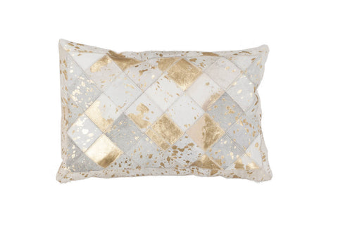 Roxanne Pillow 237 Elfenbein / Gold