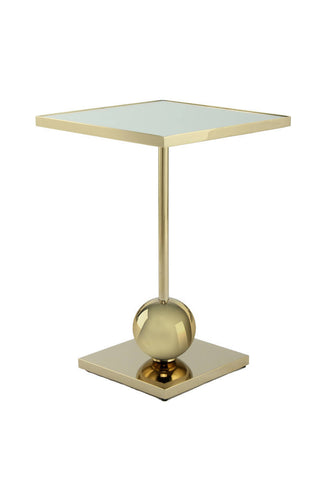 Luxus-Tisch Beistelltisch Levalo 137 Gold Draufsicht