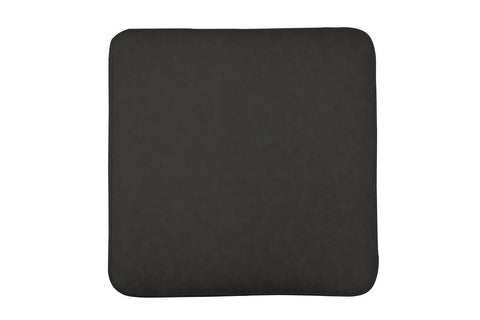 Sitzhocker Pouf / Hocker Celine 337 Schwarzgrau / Kupfer Draufsicht