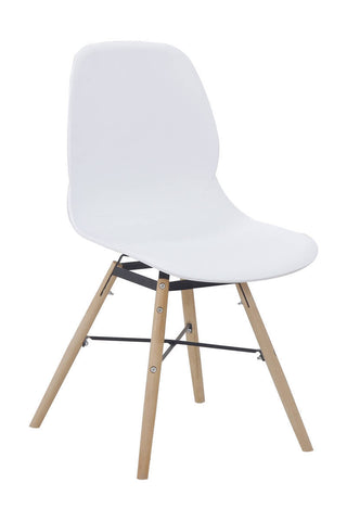 Stuhl Stuhl Helena 137 2er-Set Weiß Draufsicht