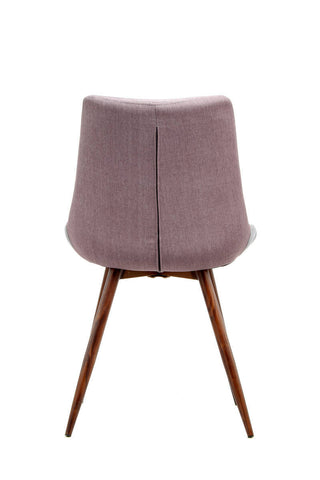 Stuhl Stuhl Robert 137 2er-Set Violett / Dunkelbraun Draufsicht