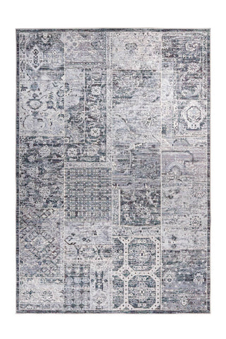 Teppich im Vintage-Design Rimondo 1237 Grau Draufsicht