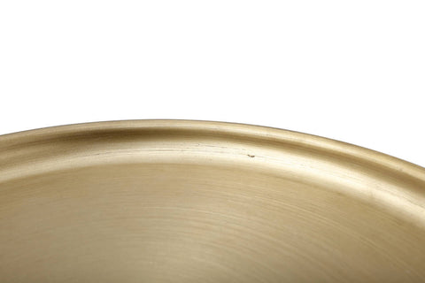 Tisch im Industrial Style Beistelltisch Rokoko 187 Altrosa / Gold Makro