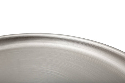 Tisch im Industrial Style Beistelltisch Rokoko 187 Anthrazit / Silber Makro
