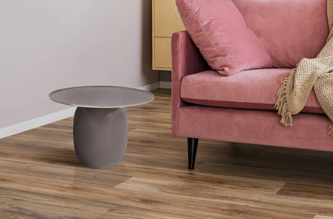 Tisch im Industrial Style Beistelltisch Rokoko 537 Grau / Silber Ambiente