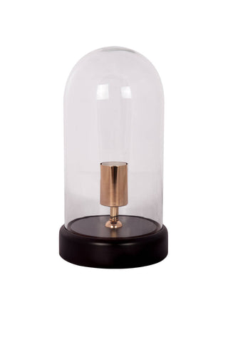 Tischlampe aus Glas Tischlampe Lanar 337 Transparent Draufsicht