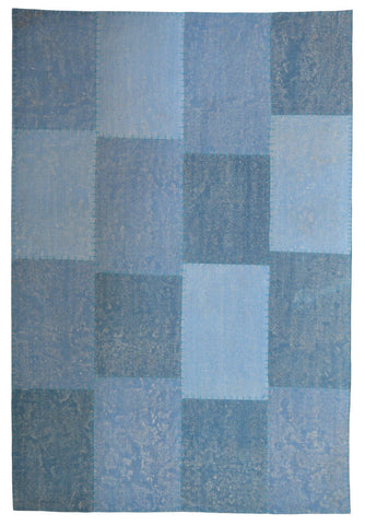 Vintage-Teppich Corinna 137 Multi / Blau Draufsicht